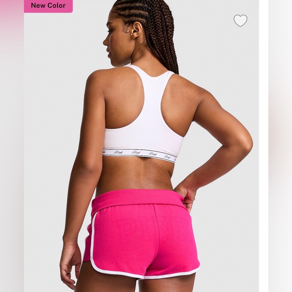 PINK Victoria's Secret Hot Pink Athletic Shorts